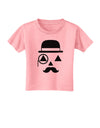 Gentleman Jack-o-lantern Toddler T-Shirt-Toddler T-Shirt-TooLoud-Candy-Pink-2T-Davson Sales