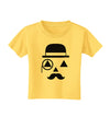 Gentleman Jack-o-lantern Toddler T-Shirt-Toddler T-Shirt-TooLoud-Yellow-2T-Davson Sales