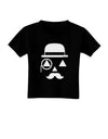 Gentleman Jack-o-lantern Toddler T-Shirt Dark-Toddler T-Shirt-TooLoud-Black-2T-Davson Sales