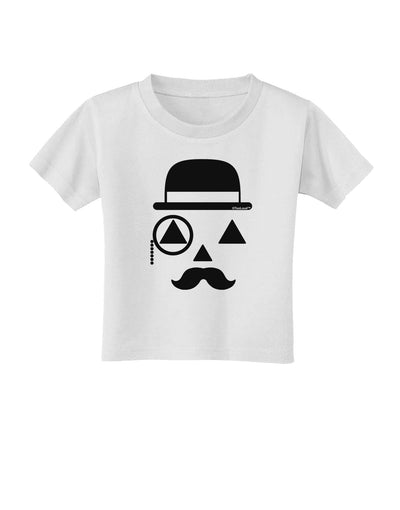 Gentleman Jack-o-lantern Toddler T-Shirt-Toddler T-Shirt-TooLoud-White-2T-Davson Sales