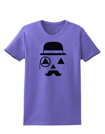 Gentleman Jack-o-lantern Womens T-Shirt-Womens T-Shirt-TooLoud-Violet-X-Small-Davson Sales