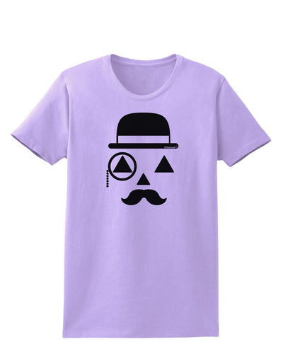 Gentleman Jack-o-lantern Womens T-Shirt-Womens T-Shirt-TooLoud-Lavender-X-Small-Davson Sales