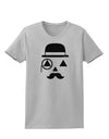 Gentleman Jack-o-lantern Womens T-Shirt-Womens T-Shirt-TooLoud-AshGray-X-Small-Davson Sales