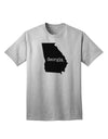 Georgia - United States Shape Adult T-Shirt by TooLoud: A Stylish Representation of Georgia's Iconic Shape-Mens T-shirts-TooLoud-AshGray-Small-Davson Sales