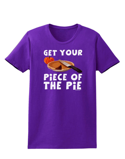 Get Your Piece Womens Dark T-Shirt-TooLoud-Purple-X-Small-Davson Sales