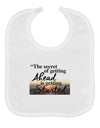 Getting Ahead Mark Twain Baby Bib