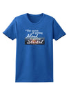 Getting Ahead Mark Twain Womens Dark T-Shirt-Womens T-Shirt-TooLoud-Royal-Blue-X-Small-Davson Sales