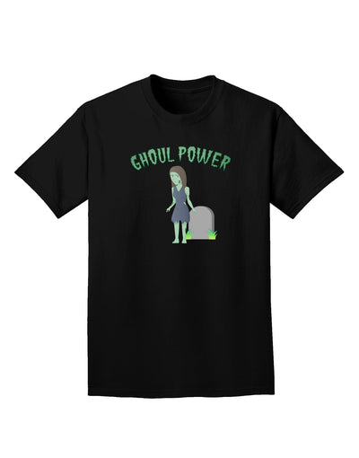 Ghoul Power - Funny Halloween Adult Dark T-Shirt-Mens T-Shirt-TooLoud-Black-Small-Davson Sales