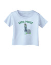 Ghoul Power - Funny Halloween Infant T-Shirt-Infant T-Shirt-TooLoud-Light-Blue-06-Months-Davson Sales