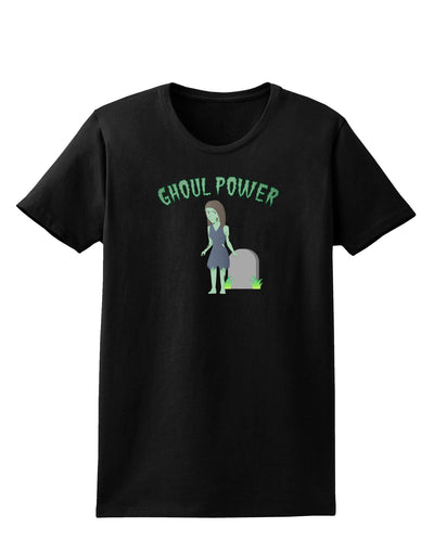 Ghoul Power - Funny Halloween Womens Dark T-Shirt-Womens T-Shirt-TooLoud-Black-X-Small-Davson Sales