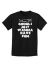 Ghouls Just Wanna Have Fun Childrens T-Shirt-Childrens T-Shirt-TooLoud-Black-X-Small-Davson Sales