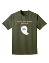 Ghouls Just Wanna Have Fun Cute Ghost - Halloween Adult Dark T-Shirt-Mens T-Shirt-TooLoud-Military-Green-Small-Davson Sales