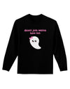 Ghouls Just Wanna Have Fun Cute Ghost - Halloween Adult Long Sleeve Dark T-Shirt-TooLoud-Black-Small-Davson Sales