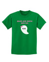 Ghouls Just Wanna Have Fun Cute Ghost - Halloween Childrens Dark T-Shirt-Childrens T-Shirt-TooLoud-Kelly-Green-X-Small-Davson Sales