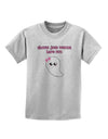 Ghouls Just Wanna Have Fun Cute Ghost - Halloween Childrens T-Shirt-Childrens T-Shirt-TooLoud-AshGray-X-Small-Davson Sales