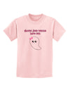 Ghouls Just Wanna Have Fun Cute Ghost - Halloween Childrens T-Shirt-Childrens T-Shirt-TooLoud-PalePink-X-Small-Davson Sales