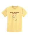 Ghouls Just Wanna Have Fun Cute Ghost - Halloween Childrens T-Shirt-Childrens T-Shirt-TooLoud-Daffodil-Yellow-X-Small-Davson Sales