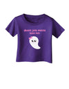 Ghouls Just Wanna Have Fun Cute Ghost - Halloween Infant T-Shirt Dark-Infant T-Shirt-TooLoud-Purple-06-Months-Davson Sales