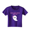 Ghouls Just Wanna Have Fun Cute Ghost - Halloween Toddler T-Shirt Dark-Toddler T-Shirt-TooLoud-Purple-2T-Davson Sales