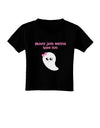 Ghouls Just Wanna Have Fun Cute Ghost - Halloween Toddler T-Shirt Dark-Toddler T-Shirt-TooLoud-Black-2T-Davson Sales