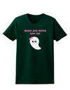 Ghouls Just Wanna Have Fun Cute Ghost - Halloween Womens Dark T-Shirt-TooLoud-Forest-Green-Small-Davson Sales