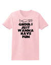 Ghouls Just Wanna Have Fun Womens T-Shirt-Womens T-Shirt-TooLoud-PalePink-X-Small-Davson Sales
