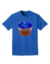 Giant Bright Blue Cupcake Adult Dark T-Shirt by TooLoud-Mens T-Shirt-TooLoud-Royal-Blue-Small-Davson Sales