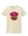 Giant Bright Pink Cupcake Womens T-Shirt by TooLoud-TooLoud-Natural-X-Small-Davson Sales