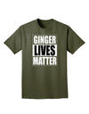 Ginger Lives Matter Adult Dark T-Shirt by TooLoud-Mens T-Shirt-TooLoud-Military-Green-Small-Davson Sales