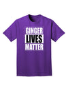 Ginger Lives Matter Adult Dark T-Shirt by TooLoud-Mens T-Shirt-TooLoud-Purple-Small-Davson Sales