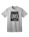 Ginger Lives Matter Adult T-Shirt - A Captivating Addition to Your Wardrobe by TooLoud-Mens T-shirts-TooLoud-AshGray-Small-Davson Sales