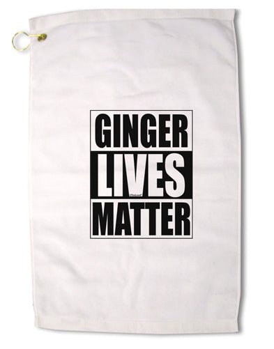 Ginger Lives Matter Premium Cotton Golf Towel - 16 x 25 inch by TooLoud-Golf Towel-TooLoud-16x25"-Davson Sales