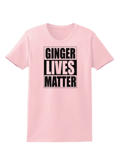 Ginger Lives Matter Womens T-Shirt by TooLoud-TooLoud-PalePink-X-Small-Davson Sales