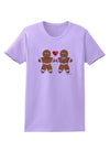 Gingerbread Man Couple Womens T-Shirt by TooLoud-Womens T-Shirt-TooLoud-Lavender-X-Small-Davson Sales