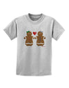 Gingerbread Woman Couple Childrens T-Shirt by TooLoud-Childrens T-Shirt-TooLoud-AshGray-X-Small-Davson Sales