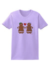 Gingerbread Woman Couple Womens T-Shirt by TooLoud-Womens T-Shirt-TooLoud-Lavender-X-Small-Davson Sales