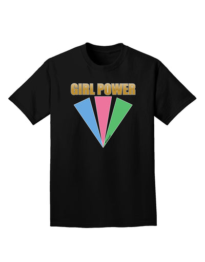 Girl Power Stripes Adult Dark T-Shirt by TooLoud-Mens T-Shirt-TooLoud-Black-Small-Davson Sales