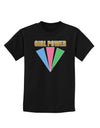 Girl Power Stripes Childrens Dark T-Shirt by TooLoud-Childrens T-Shirt-TooLoud-Black-X-Small-Davson Sales