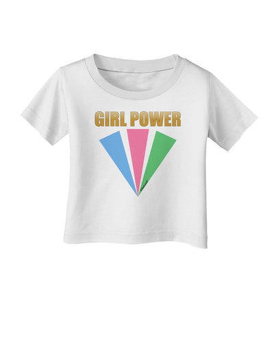 Girl Power Stripes Infant T-Shirt by TooLoud-Infant T-Shirt-TooLoud-White-06-Months-Davson Sales