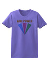 Girl Power Stripes Womens T-Shirt by TooLoud-Womens T-Shirt-TooLoud-Violet-X-Small-Davson Sales