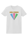 Girl Power Stripes Womens T-Shirt by TooLoud-Womens T-Shirt-TooLoud-White-X-Small-Davson Sales