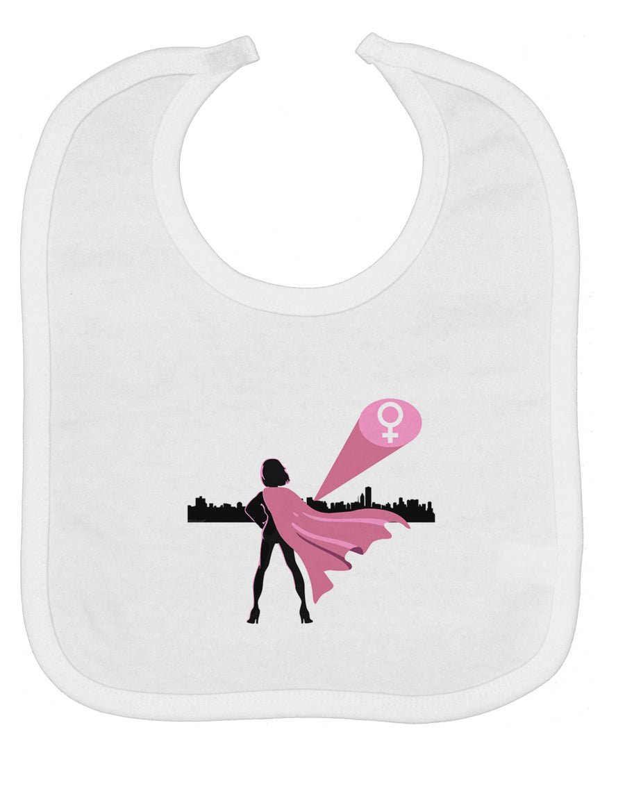 Girl Power Women's Empowerment Baby Bib by TooLoud