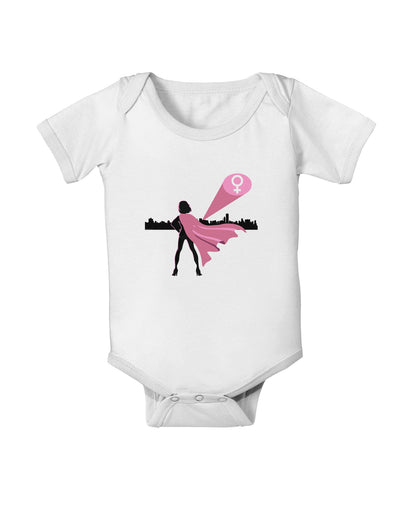 Girl Power Women's Empowerment Baby Romper Bodysuit by TooLoud-Baby Romper-TooLoud-White-06-Months-Davson Sales