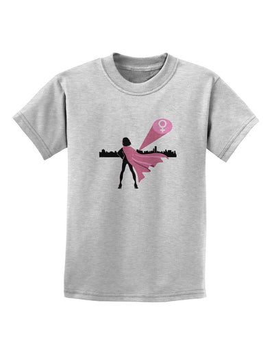 Girl Power Women's Empowerment Childrens T-Shirt by TooLoud-Childrens T-Shirt-TooLoud-AshGray-X-Small-Davson Sales