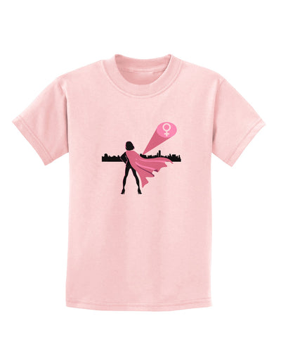 Girl Power Women's Empowerment Childrens T-Shirt by TooLoud-Childrens T-Shirt-TooLoud-PalePink-X-Small-Davson Sales