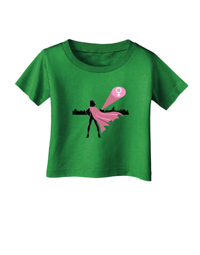 Girl Power Women's Empowerment Infant T-Shirt Dark by TooLoud-Infant T-Shirt-TooLoud-Clover-Green-06-Months-Davson Sales