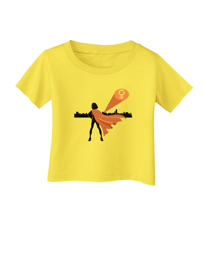 Girl Power Women's Empowerment Infant T-Shirt by TooLoud-Infant T-Shirt-TooLoud-Yellow-06-Months-Davson Sales