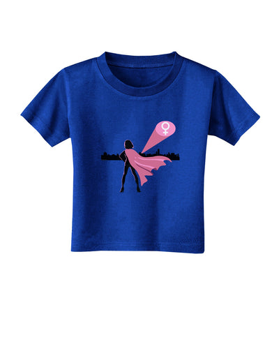 Girl Power Women's Empowerment Toddler T-Shirt Dark by TooLoud-Toddler T-Shirt-TooLoud-Royal-Blue-2T-Davson Sales