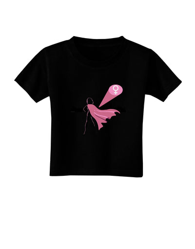 Girl Power Women's Empowerment Toddler T-Shirt Dark by TooLoud-Toddler T-Shirt-TooLoud-Black-2T-Davson Sales