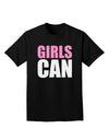 Girls Can Adult Dark T-Shirt by TooLoud-Mens T-Shirt-TooLoud-Black-Small-Davson Sales